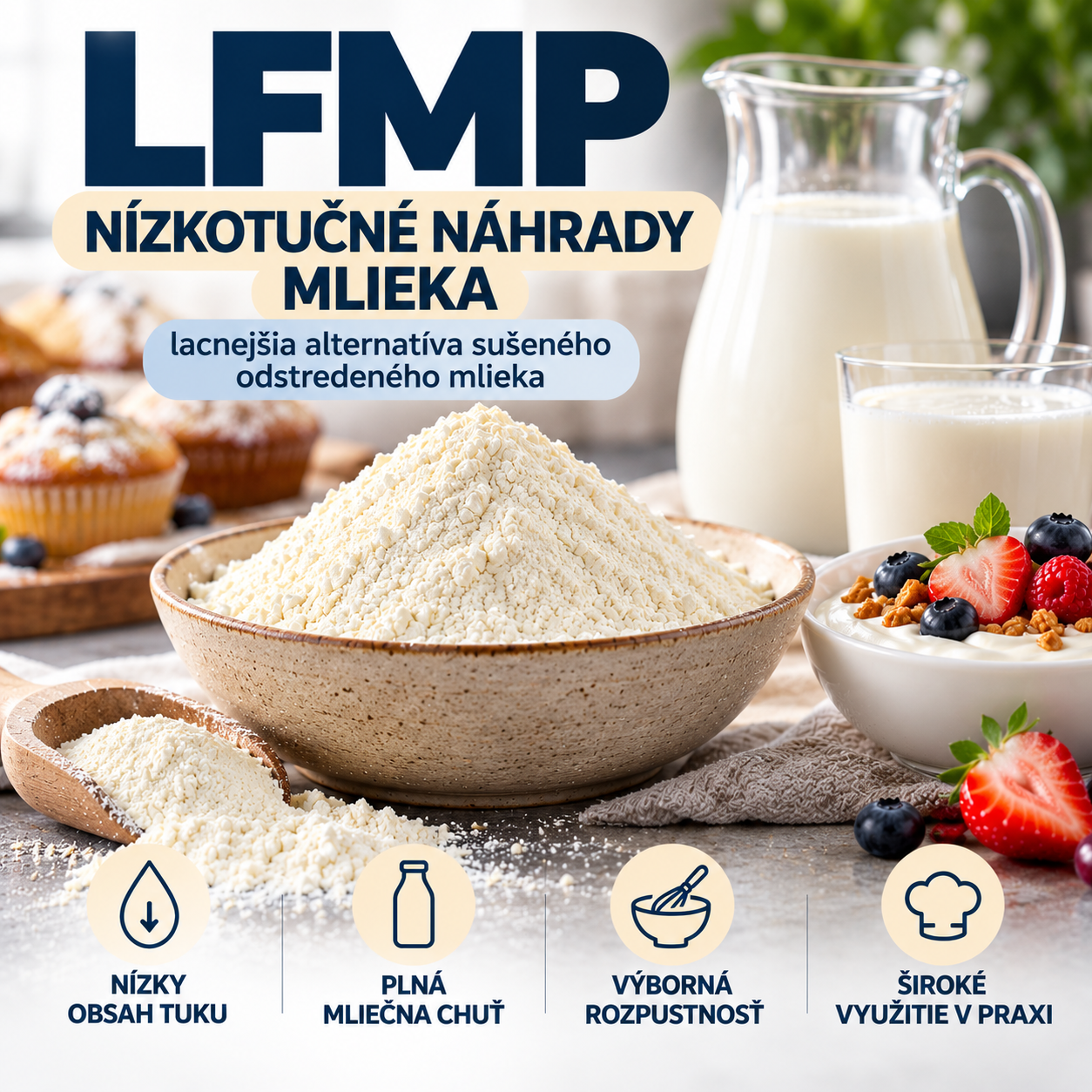 LFMP – NÍZKOTUČNÁ NÁHRADA MLIEKA